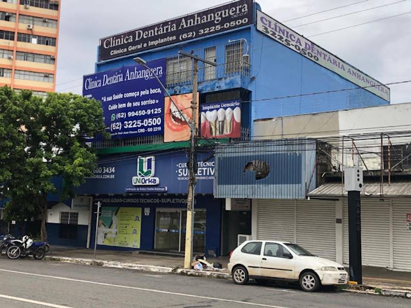 Fachada — Clínica Dentária Anhanguera