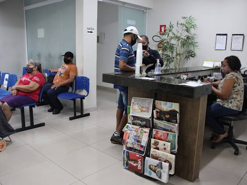 Recepção — Clínica Dentária Anhanguera